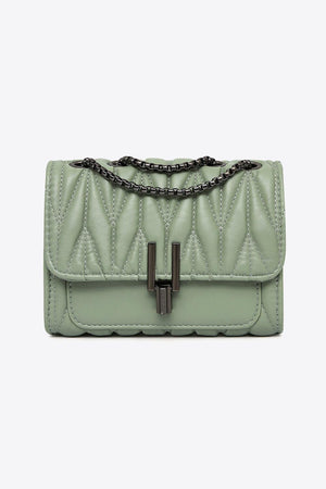 Stylish Versatility Chain Strap Flap Crossbody Bag - MXSTUDIO.COM