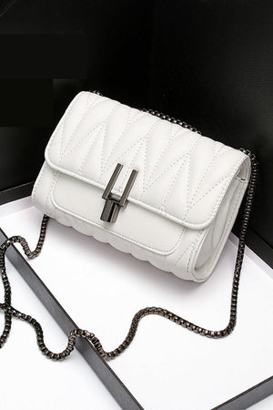 Stylish Versatility Chain Strap Flap Crossbody Bag - MXSTUDIO.COM