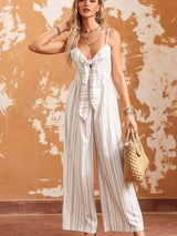 Summer Confidence Sleeveless Wide Leg Jumpsuit - MXSTUDIO.COM