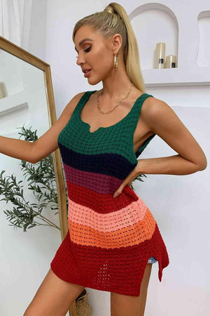 Summer Sweetie Mini Sleeveless Knit Dress - MXSTUDIO.COM