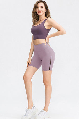 Super Flex Spandex Slim Fit Gym Shorts - MXSTUDIO.COM
