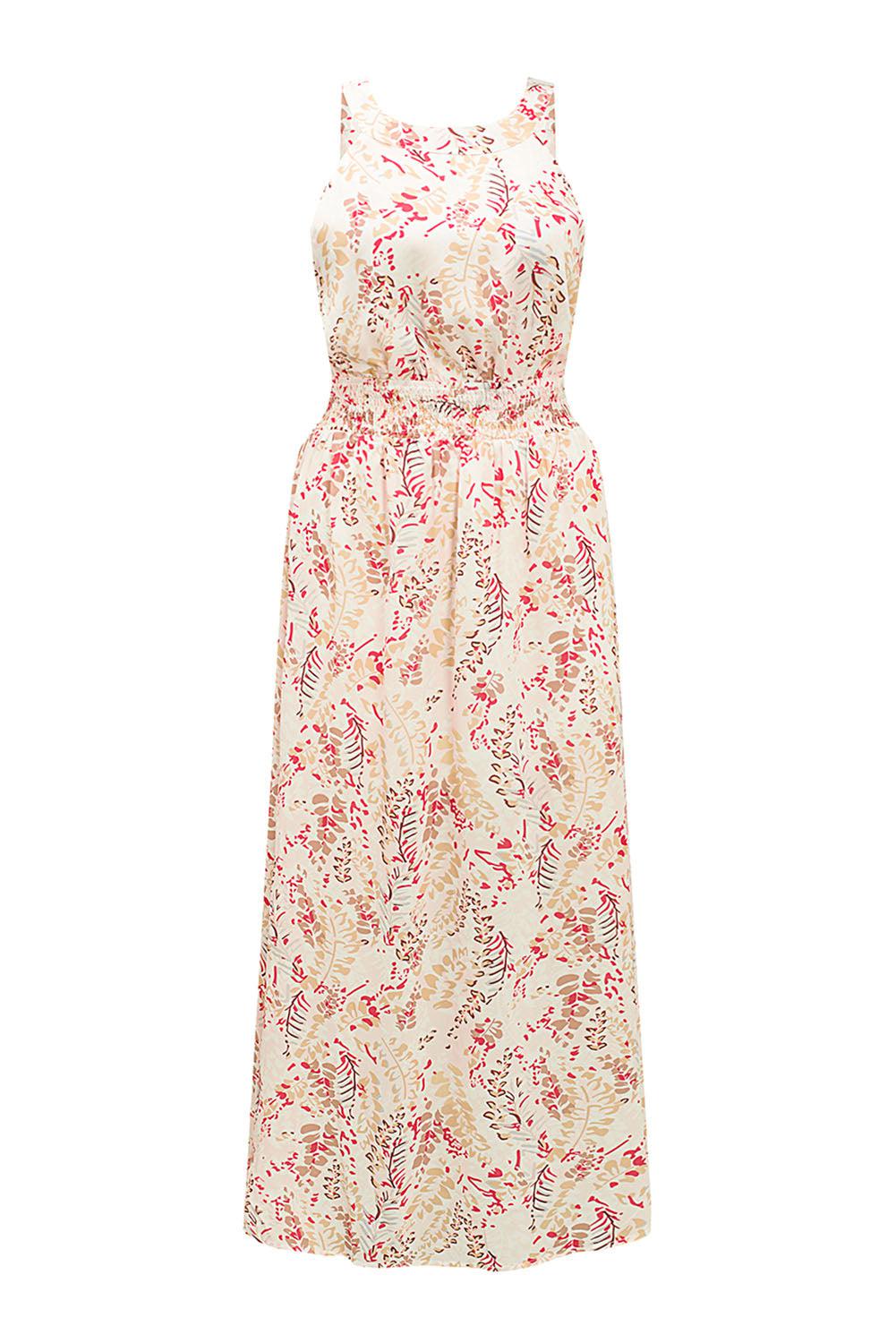 a dress with a floral pattern on it