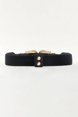 Symmetrical Zinc Alloy Buckle Women Leather Belt - MXSTUDIO.COM