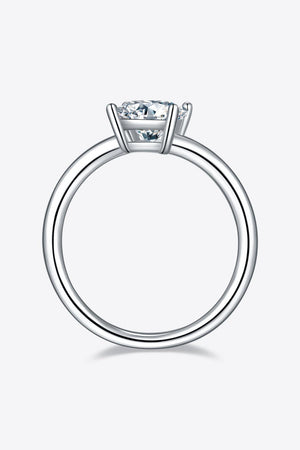 Timeless Brightness Solitaire 1 Carat Moissanite Ring - MXSTUDIO.COM