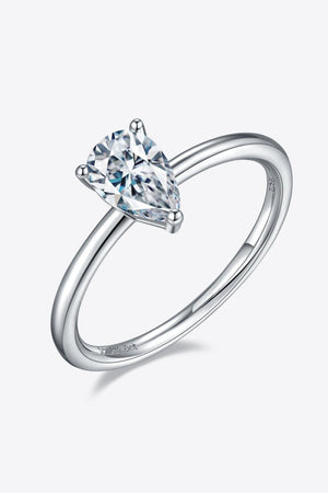 Timeless Brightness Solitaire 1 Carat Moissanite Ring - MXSTUDIO.COM