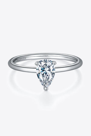 Timeless Brightness Solitaire 1 Carat Moissanite Ring - MXSTUDIO.COM