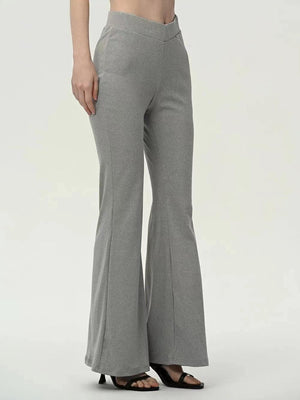 Timeless Charm High Waist Flared Stretch Pants - MXSTUDIO.COM