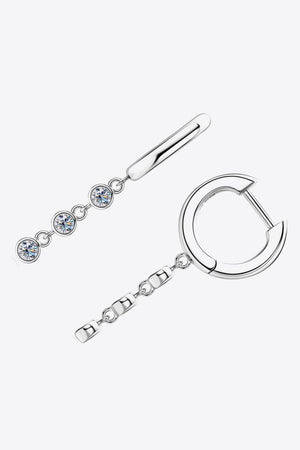 Top Favorite 925 Sterling Silver Inlaid Moissanite Earrings - MXSTUDIO.COM