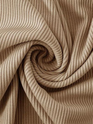 a brown and white striped fabric