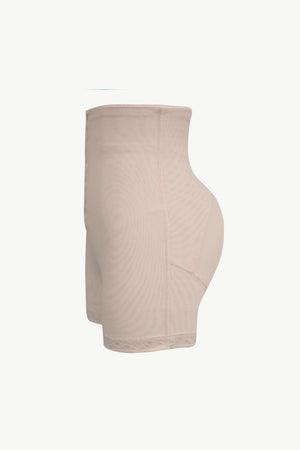 Tummy Control Lace Trim Shapewear Shorts - MXSTUDIO.COM