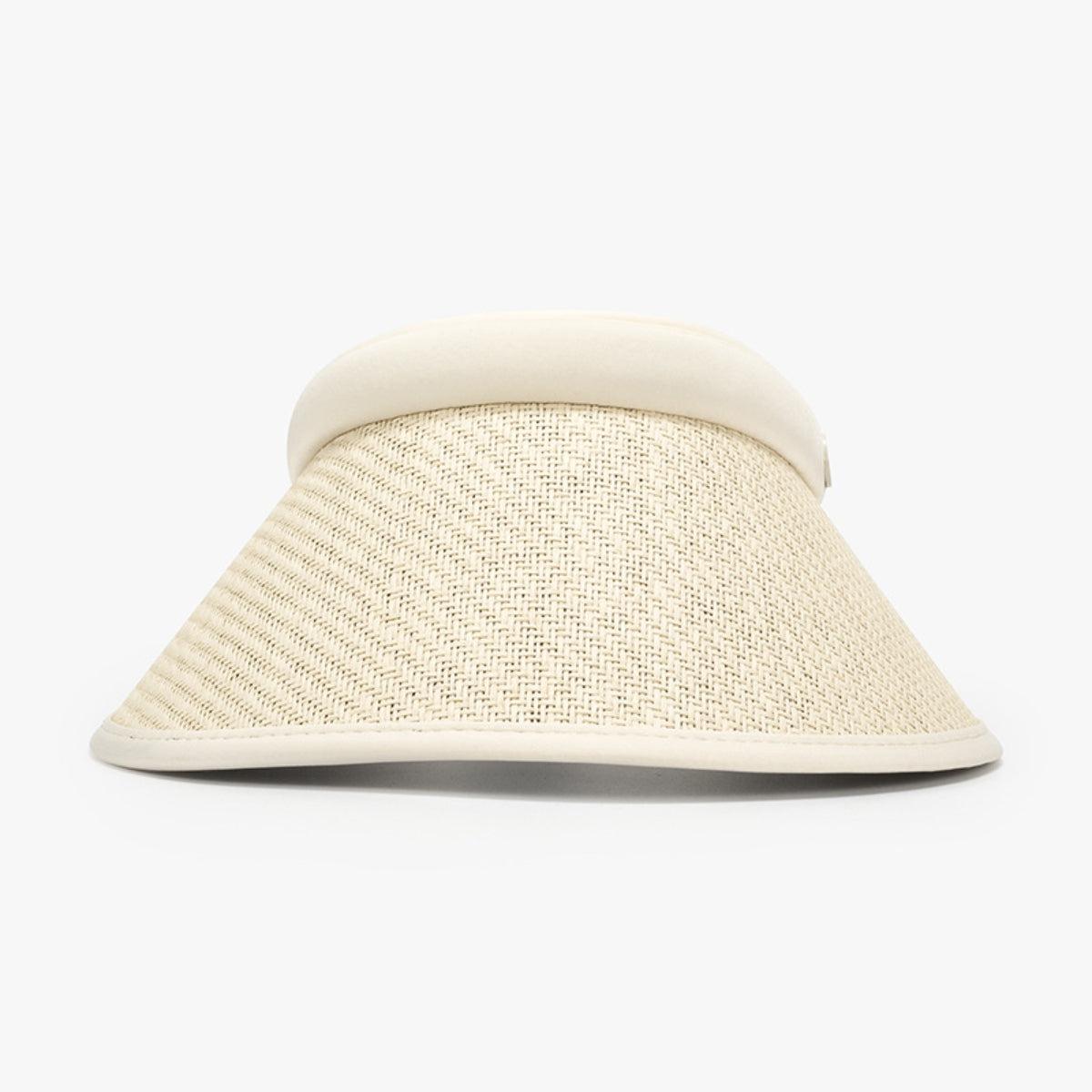 a white hat on a white background
