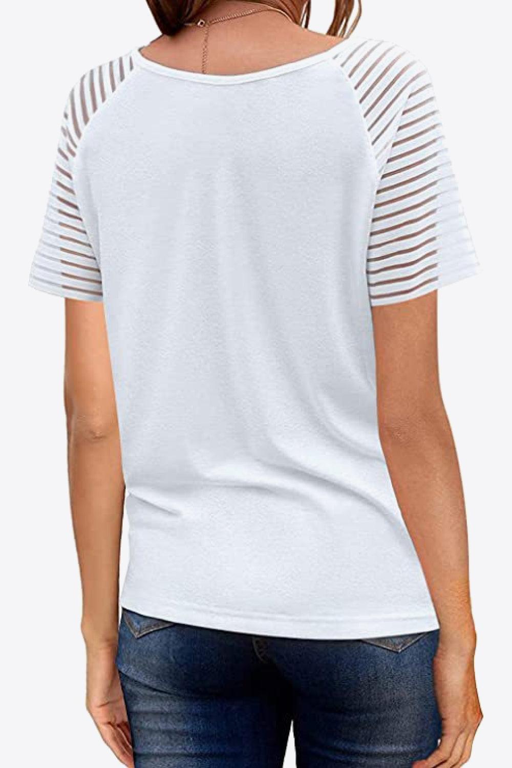 Underrated Raglan Sleeve V Neck Tee Shirt - MXSTUDIO.COM