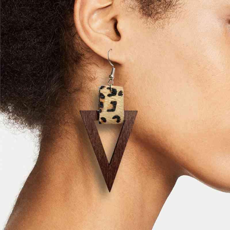 Unique Aesthetic Geometric Drop Earrings-MXSTUDIO.COM