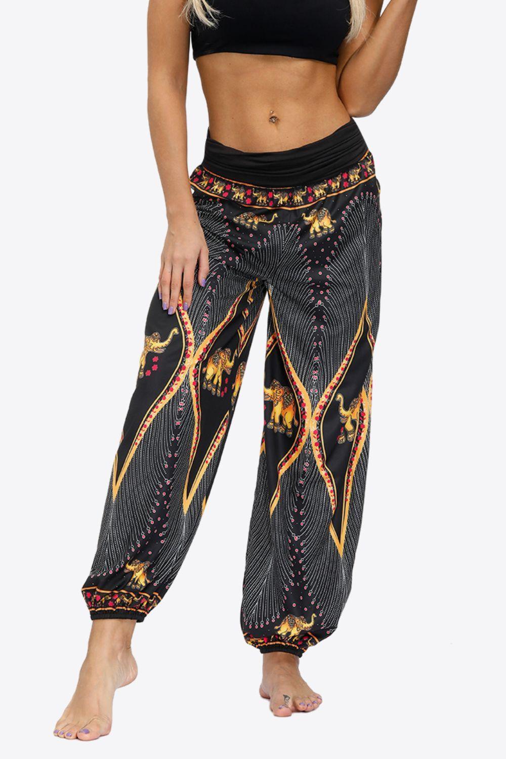 Uniquely Comfy Printed Jogger Pants - MXSTUDIO.COM