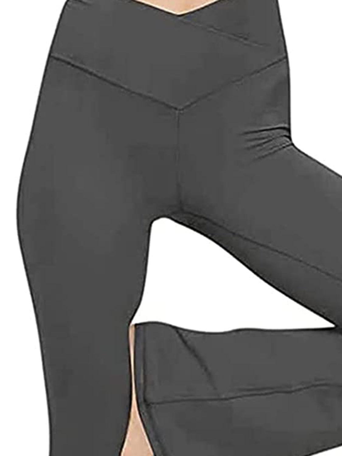 a woman's leggings with a high waist