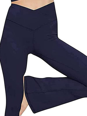 a woman's leggings with a high waist