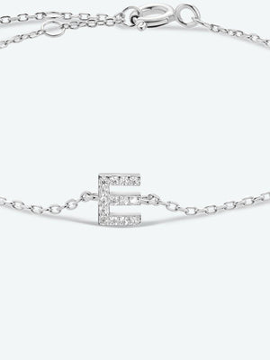 Valuable A To F Zircon 925 Sterling Silver Bracelet-MXSTUDIO.COM