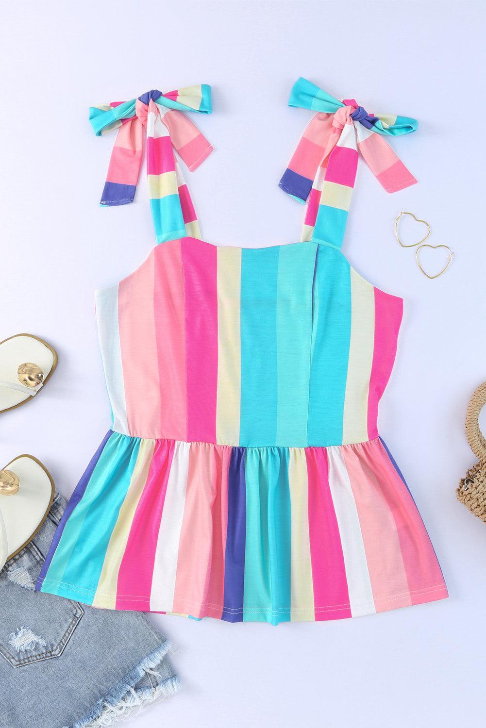 a little girl's dress and sandals on a white background