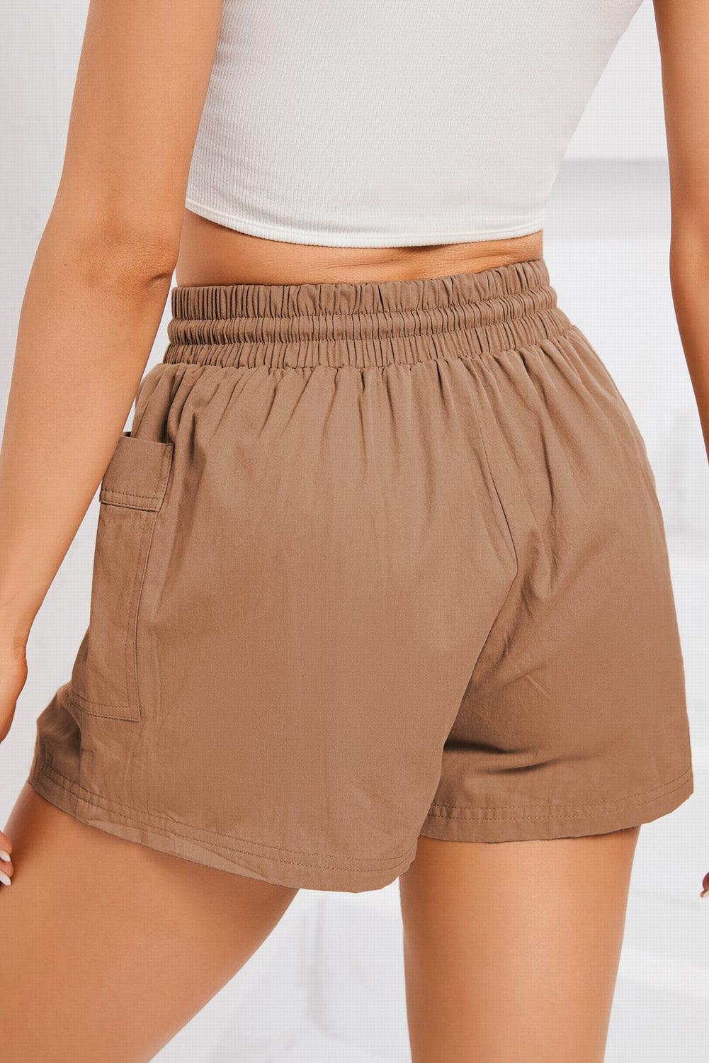 Wander In Style Women's Casual Shorts With Pockets - MXSTUDIO.COM