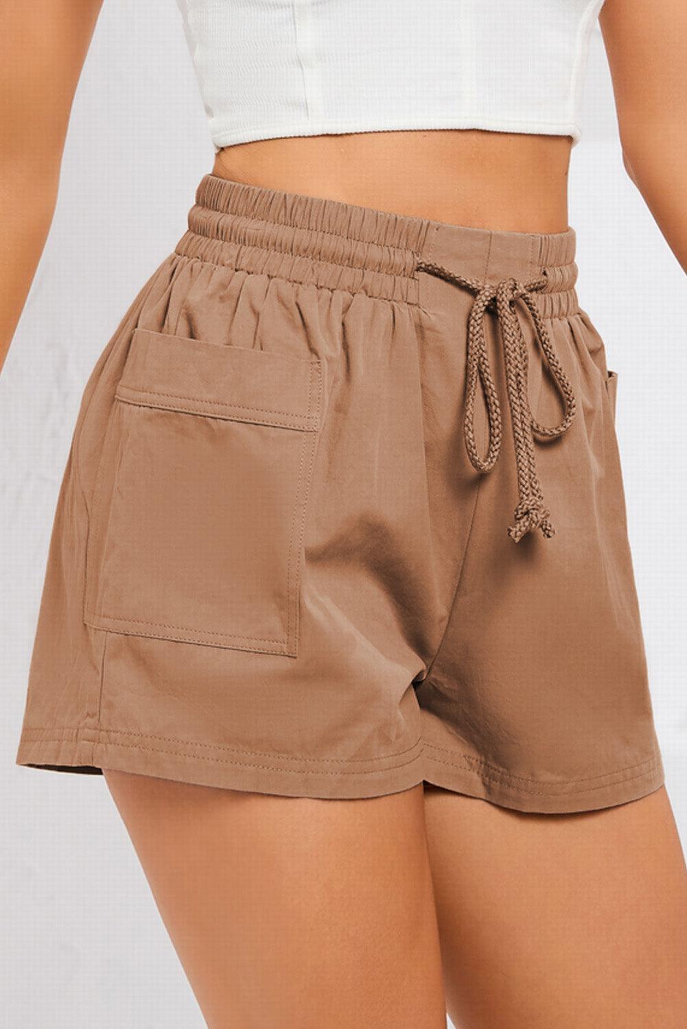 Wander In Style Women's Casual Shorts With Pockets - MXSTUDIO.COM