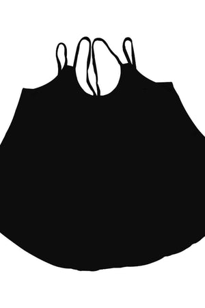 a black and white silhouette of a bra