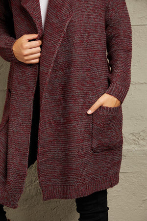 Warm Caress Longline Knit Cardigan Sweater - MXSTUDIO.COM