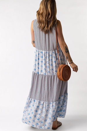 Warm Weather Essential Sleeveless Maxi Dress - MXSTUDIO.COM