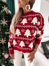 Warmth Of Holiday Christmas Tree Sweater-MXSTUDIO.COM