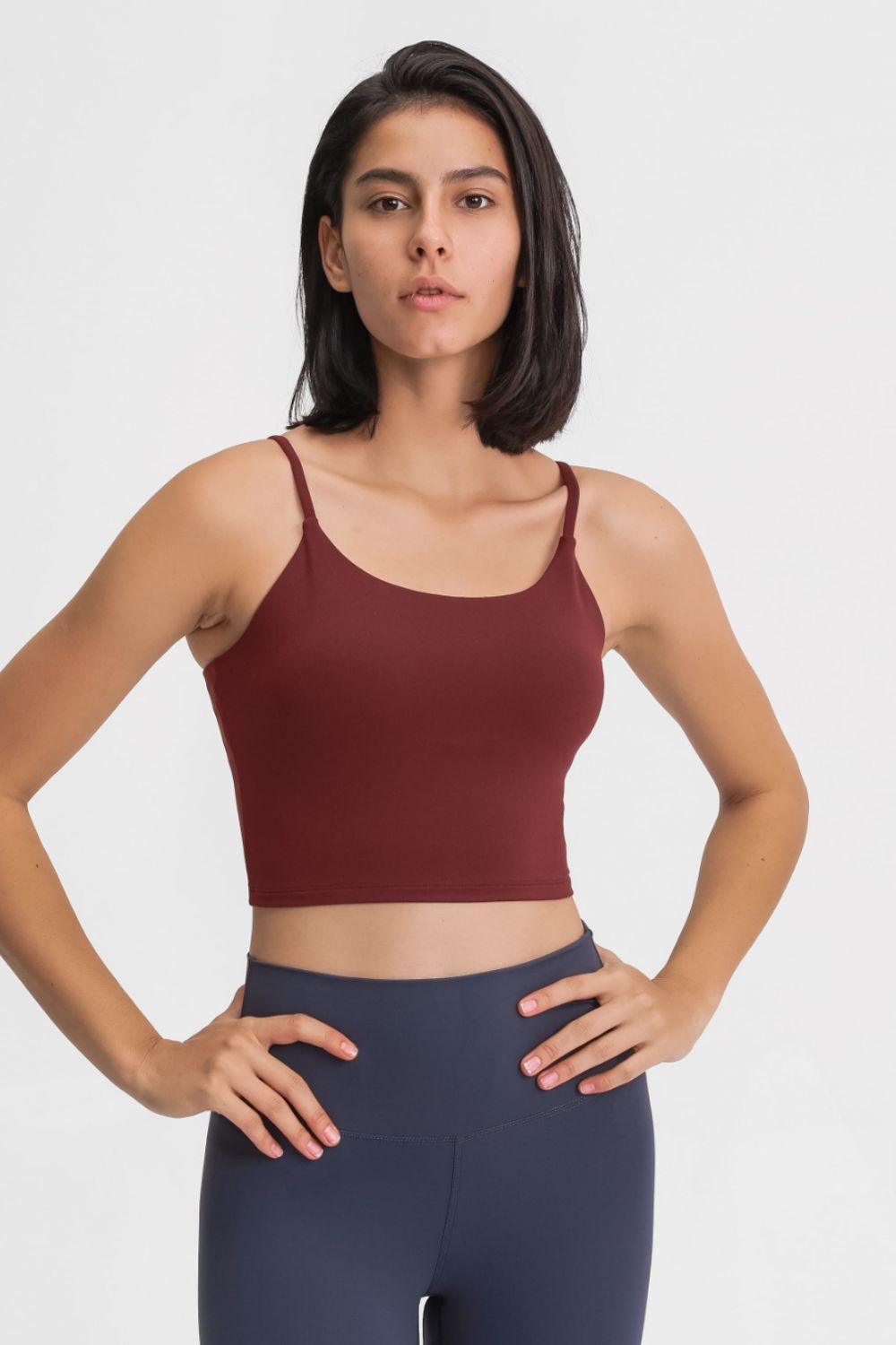 Weightless Scoop Neck Sports Cami - MXSTUDIO.COM