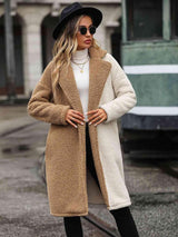 Winter Icon Long Sherpa Coat-MXSTUDIO.COM