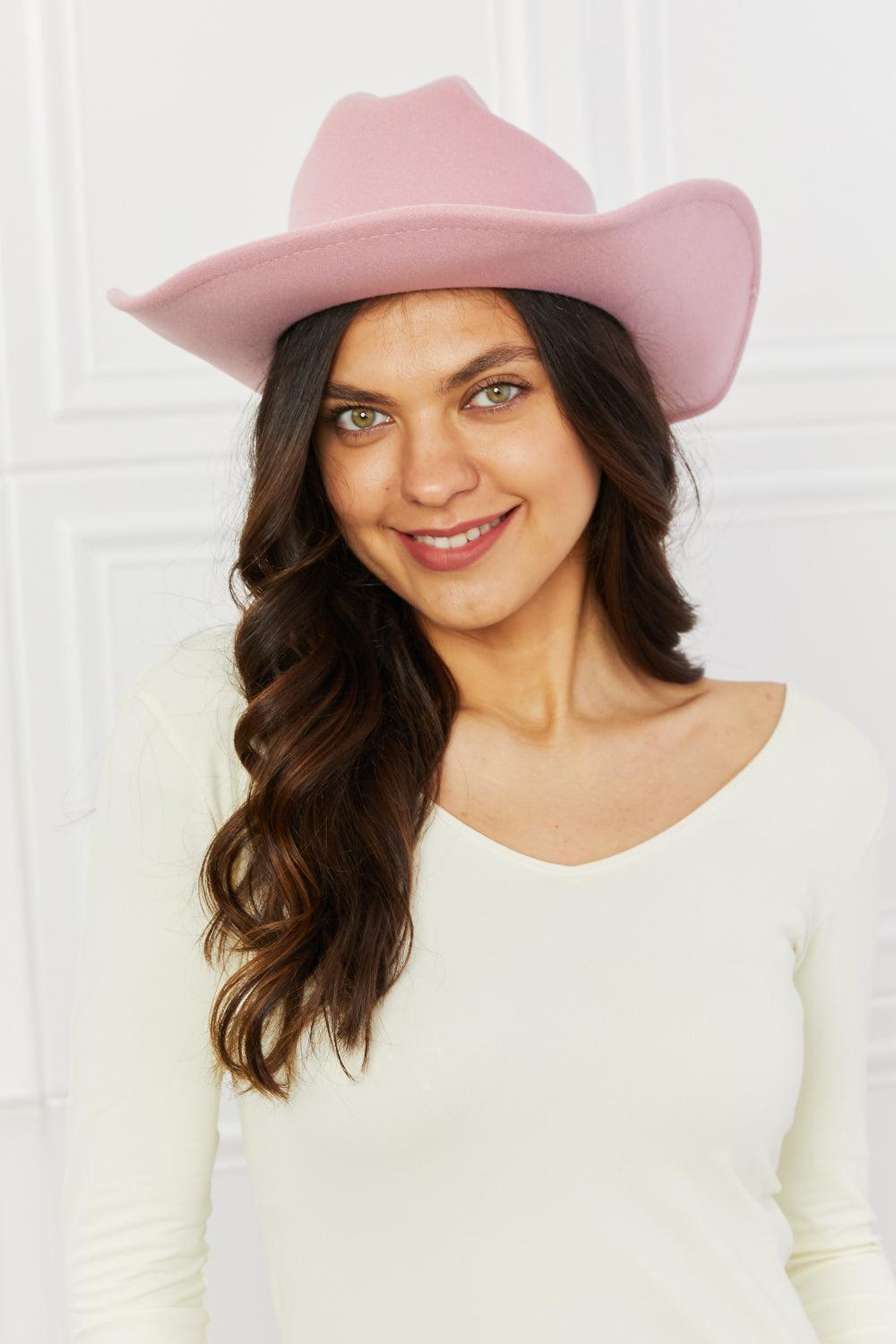 Women's Pretty Pink Cowboy Hat - MXSTUDIO.COM