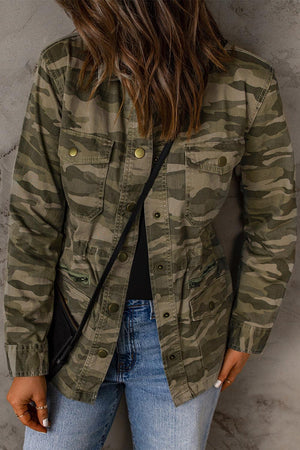 Women's Rugged Camouflage Jacket - MXSTUDIO.COM