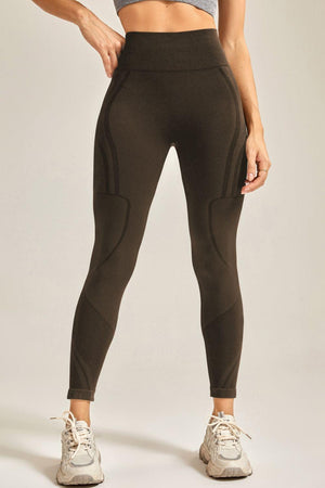 Yoga Enthusiast High Waist Active Leggings - MXSTUDIO.COM