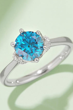 You Are Outstanding Contrast 1 Carat Moissanite Ring - MXSTUDIO.COM