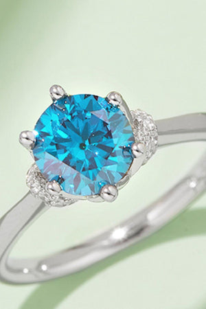 You Are Outstanding Contrast 1 Carat Moissanite Ring - MXSTUDIO.COM