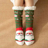 Yuletide Elegance Womens Christmas Socks-MXSTUDIO.COM