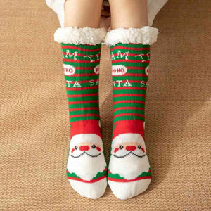 Yuletide Elegance Womens Christmas Socks-MXSTUDIO.COM