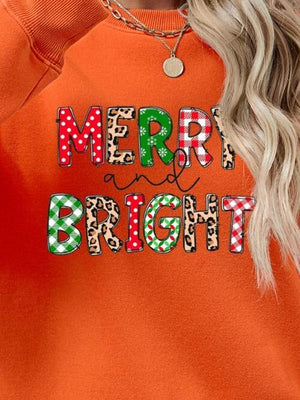 Yuletide Stunner Merry And Bright Sweatshirt-MXSTUDIO.COM