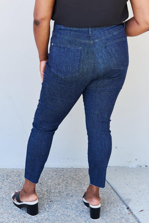 Always In Action Plus Size High Waist Skinny Jeans - MXSTUDIO.COM