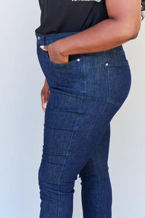 Always In Action Plus Size High Waist Skinny Jeans - MXSTUDIO.COM