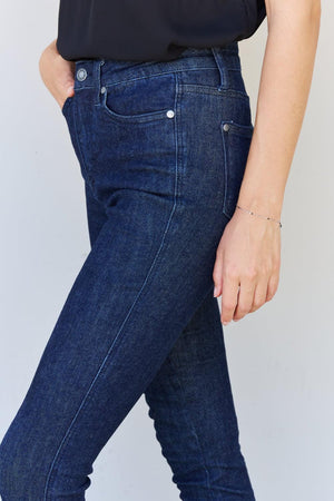 Always In Action Plus Size High Waist Skinny Jeans - MXSTUDIO.COM