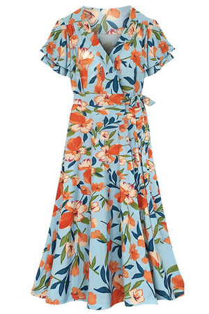 Brighten Up Your Day Plus Size Floral Maxi Dress - MXSTUDIO.COM