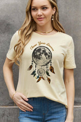 Chase Your Dream Plus Size Dream Catcher T Shirt - MXSTUDIO.COM