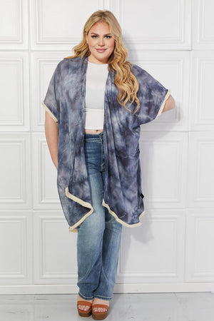 Cloak Sleeves Open Front Kimono Cover Up - MXSTUDIO.COM