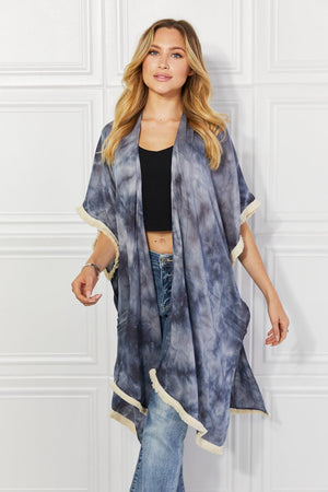 Cloak Sleeves Open Front Kimono Cover Up - MXSTUDIO.COM