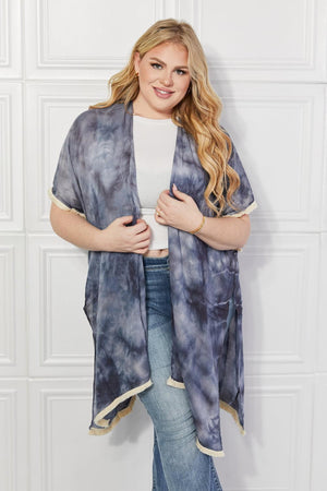 Cloak Sleeves Open Front Kimono Cover Up - MXSTUDIO.COM