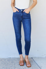 Comfy Everyday Mid Rise Plus Size Skinny Jeans - MXSTUDIO.COM