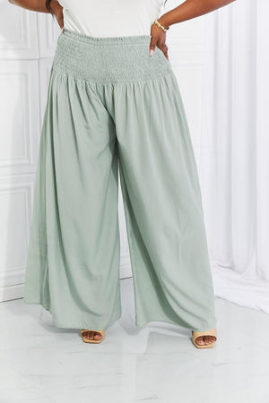 Confidently Beautiful Plus Size Palazzo Pants - MXSTUDIO.COM