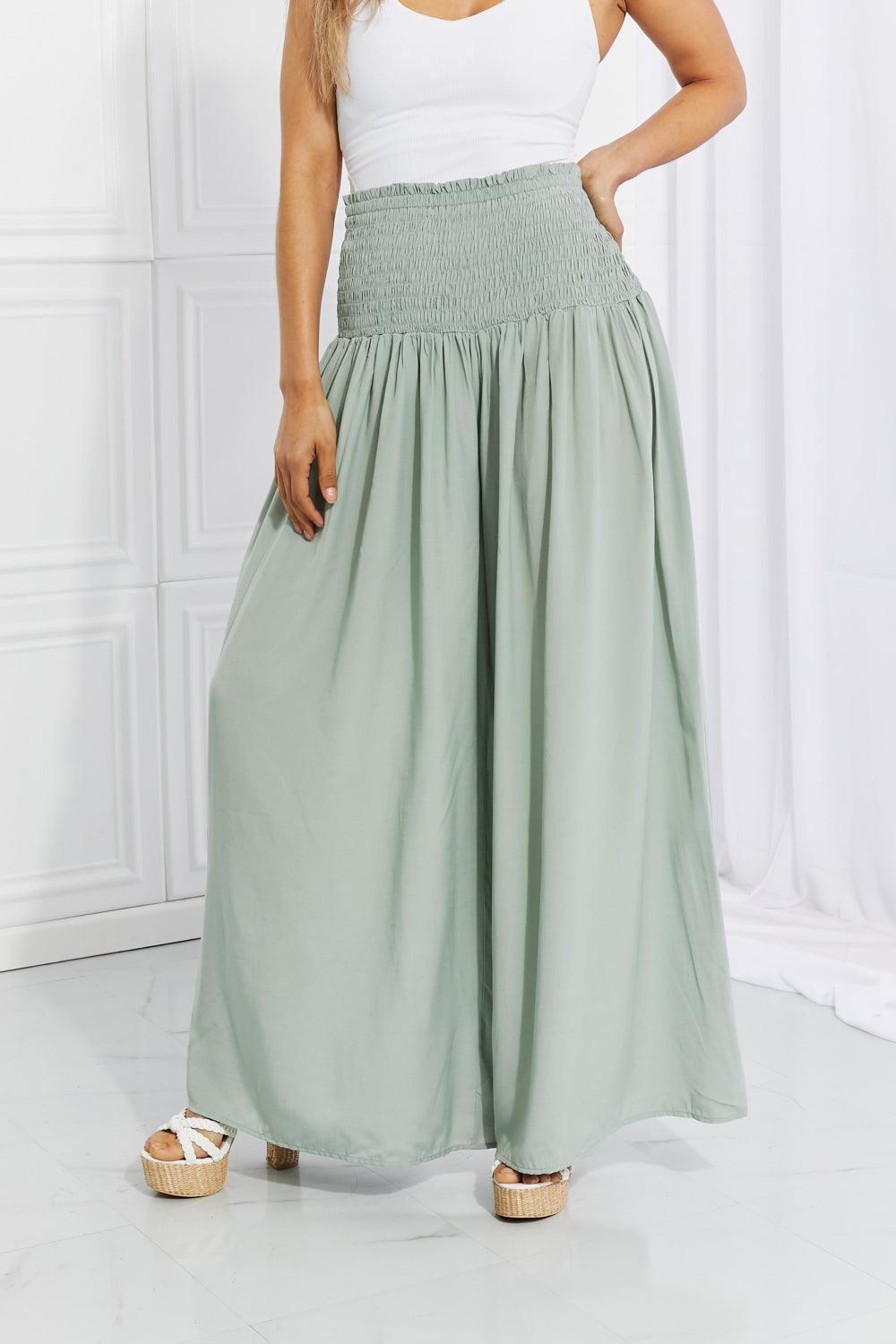 Confidently Beautiful Plus Size Palazzo Pants - MXSTUDIO.COM