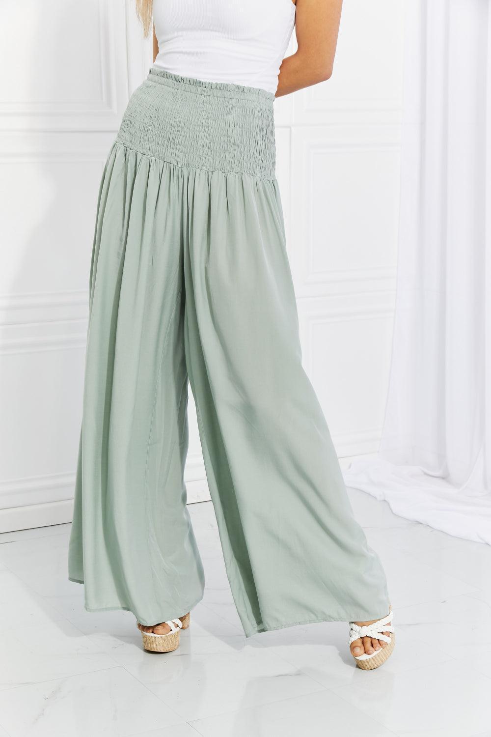 Confidently Beautiful Plus Size Palazzo Pants - MXSTUDIO.COM